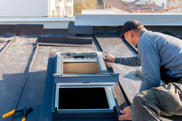 skylight repair near me Vancouver roofing service.