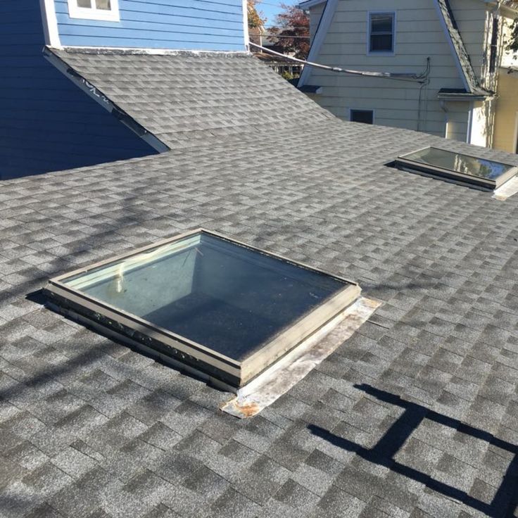 leaking skylight water damage ceiling repair Vancouver roofing services